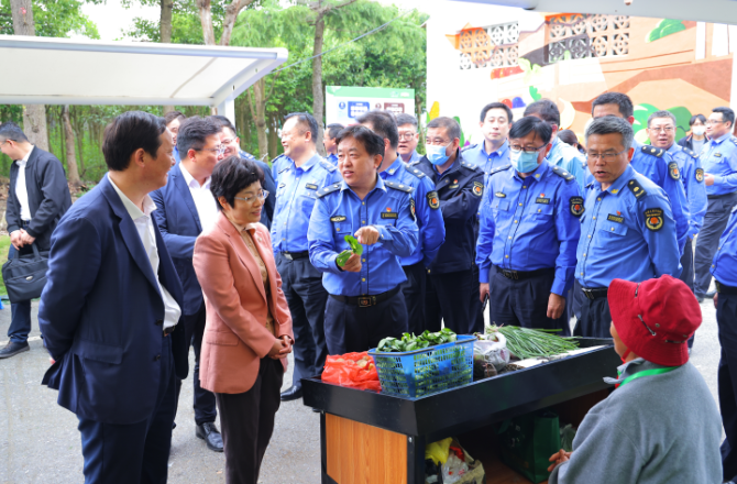 “奉贤速度”！全市城管执法系统创新服务疏导点经营现场调研交流推进会在奉贤召开 