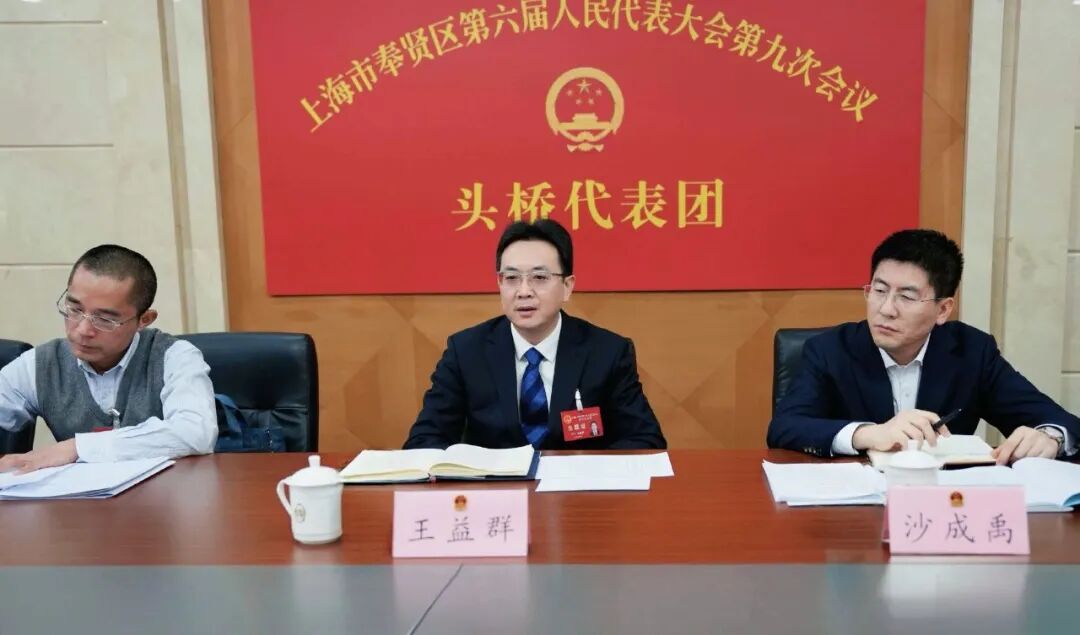 共谋发展良策，擘画奋进新篇！王益群参加南桥代表团、头桥代表团审议和讨论