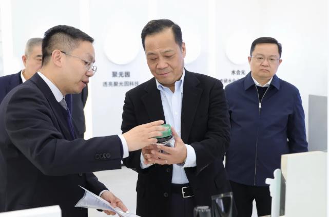 区领导调研高能级企业