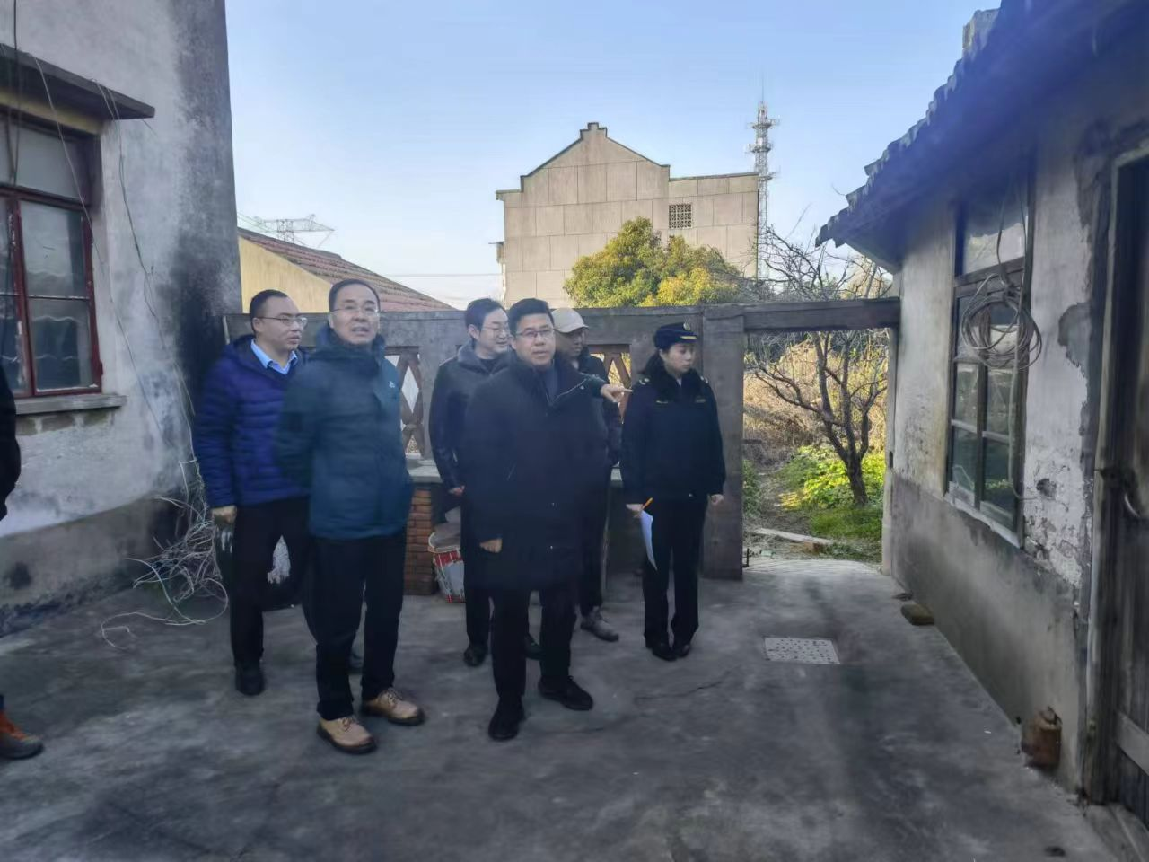 区建设管理委开展农村自建房安全专项排查整治年终督查工作