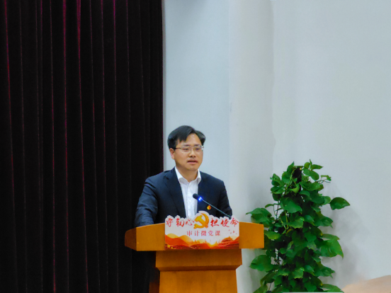 区审计局开展“‘党建+业务’双向联动，促进审计工作高质量发展优秀案例展示”主题党日活动
