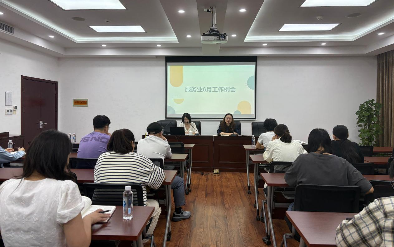 严把数据质量关 夯实统计基础——全区规上服务业6月工作会议召开