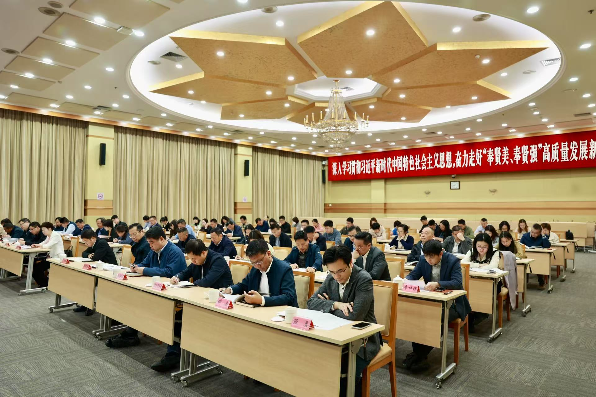 奉贤区召开2025年度统计工作会议