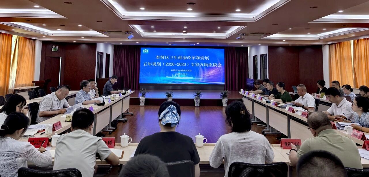 区卫生健康委召开“十五五”规划专家咨询座谈会