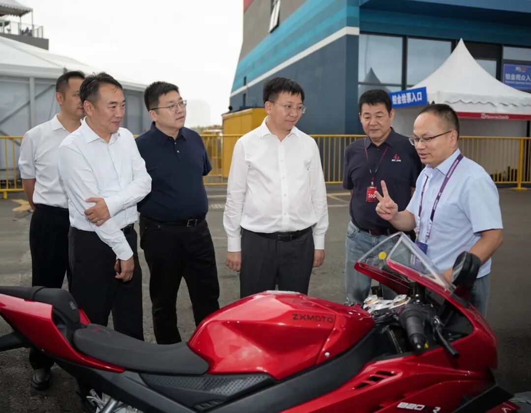 区领导调研2026年MXGP上海站服务保障工作