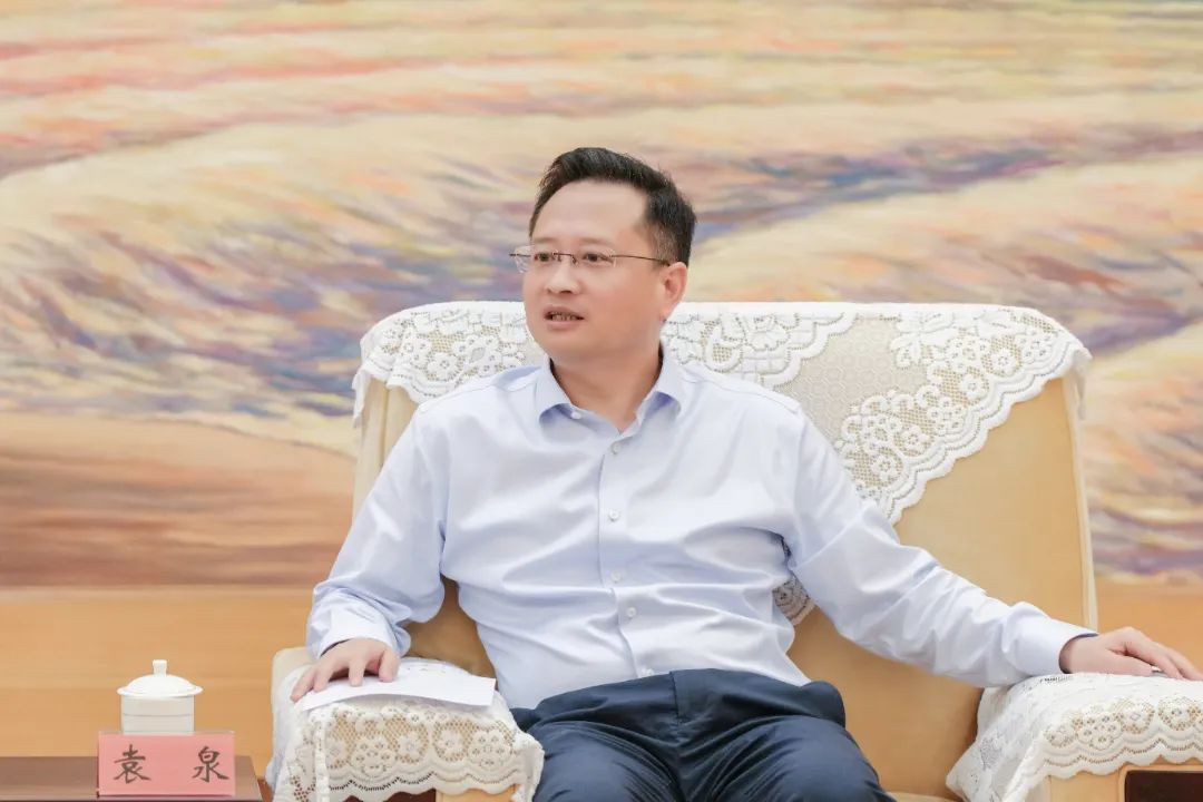 以项目为牵引，深化务实合作！袁泉会见中国联通上海分公司党委书记、总经理李爽一行