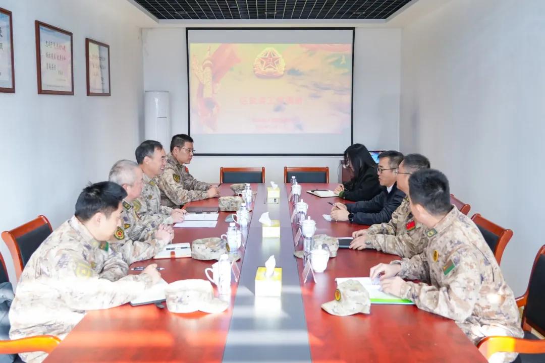 区人武部赴柘林镇调研党管武装工作