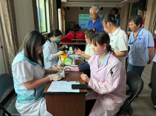 民法润心田，健康暖职工｜柘林镇政企服务暖心来袭