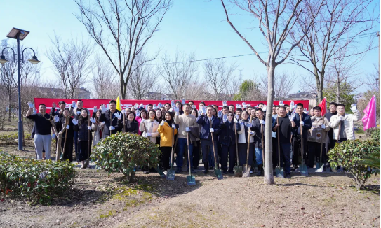 “植”此青绿、悦见未来，柘林镇开展2026年公益植树活动
